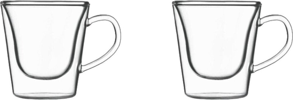 Luigi Bormioli Thermic Koffie-en Theeglas 29,5cl Dubbelwandig 2 stuks