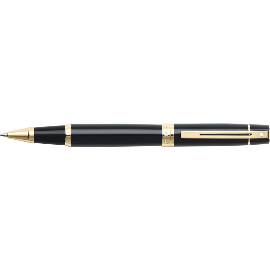 Sheaffer SF-E1932551 Rollerball 300 M Glossy Black Gold Tone