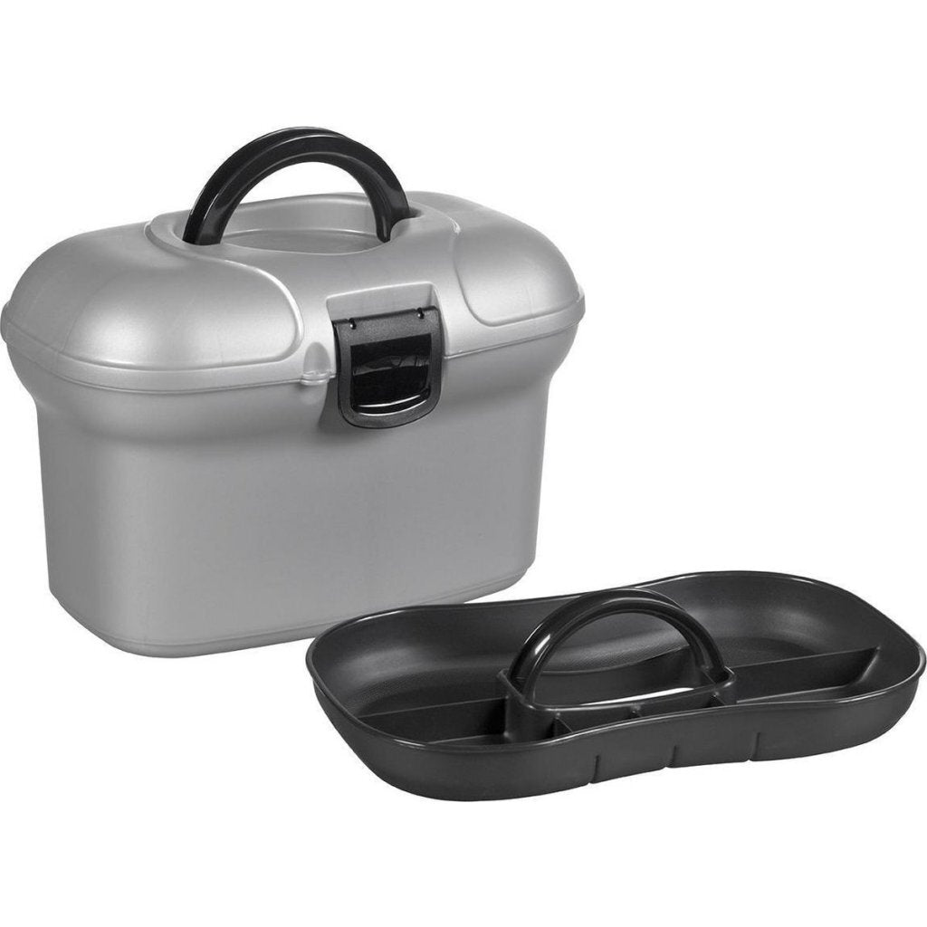 Curver Naaidoos Hobbykoffer 18L Zilver/Zwart