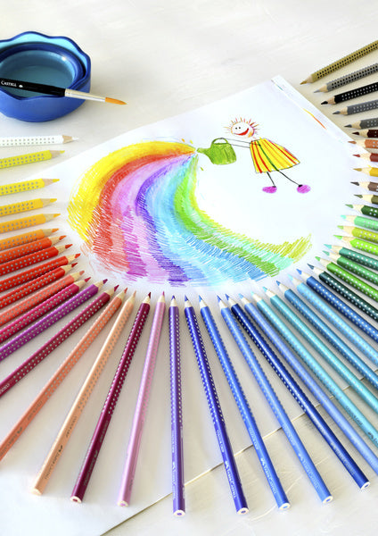 Faber Castell Fc-112423 Kleurpotlood Faber-Castell Grip Metalen Etui A 24 Stuks