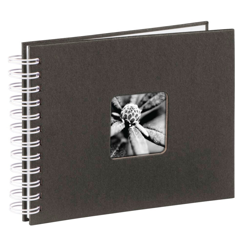 Hama Spiraalalbum Fine Art 24x17 Cm 50 Witte Pagina&apos;s Zwart