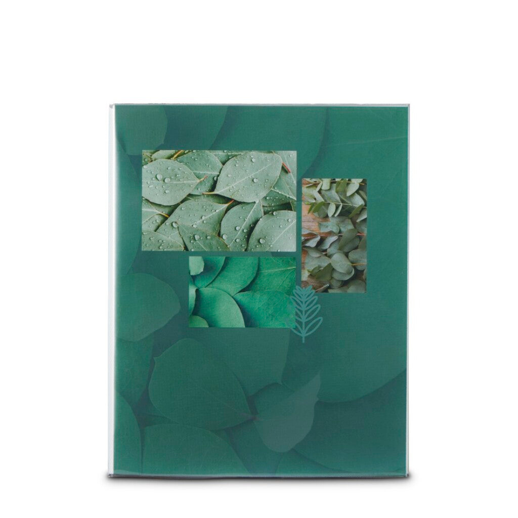 Hama Singo II Soft Cover Fotoalbum Leaves voor 80 Foto&#039;s van 10x15 cm Groen
