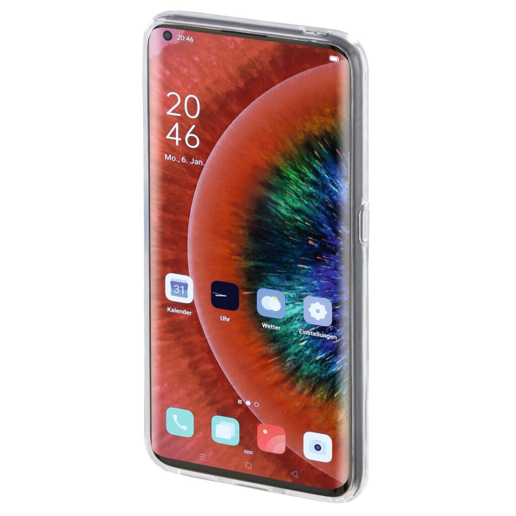 Hama Cover Crystal Clear Voor Oppo Find X2 Pro Transparant