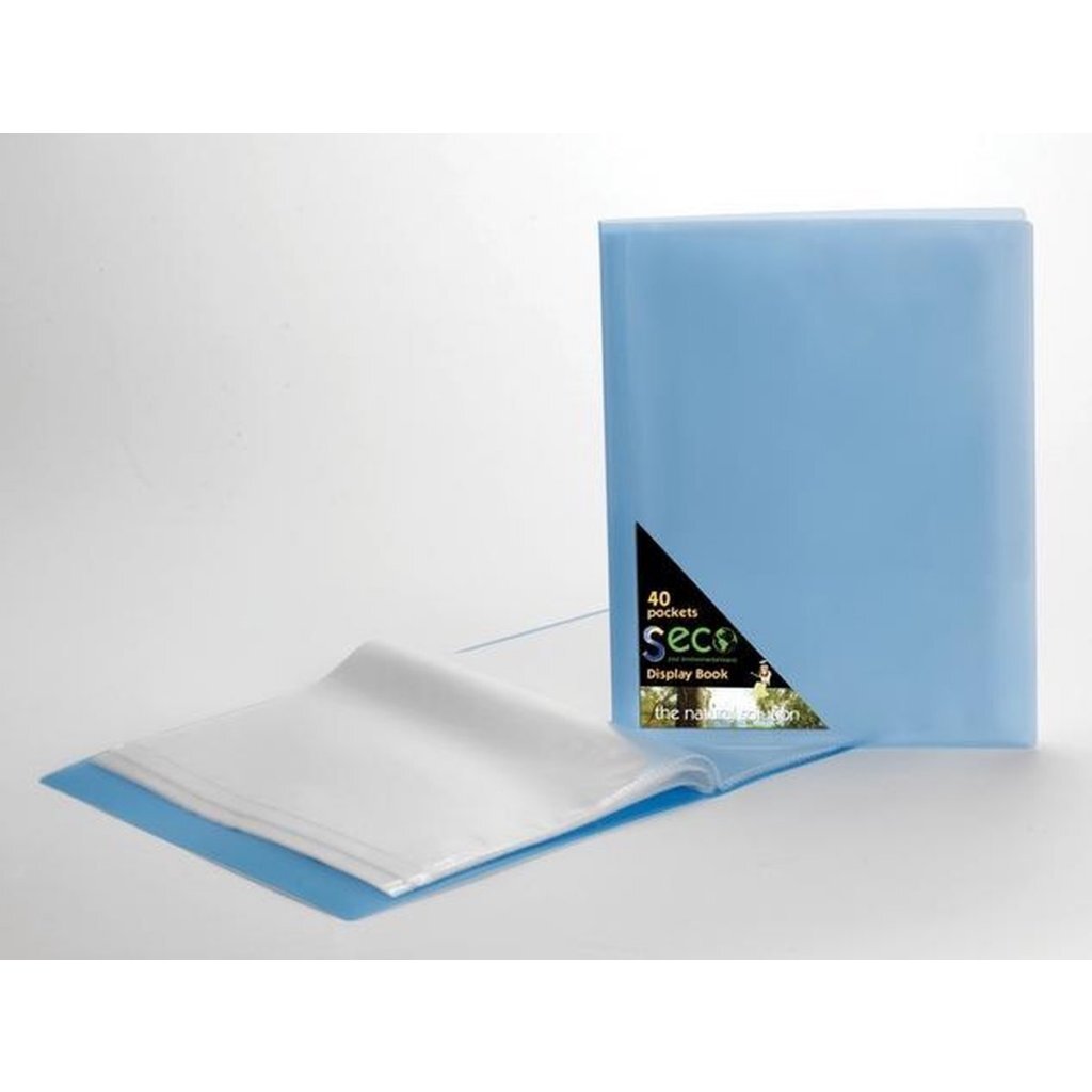 Seco SE-DB40-BU Showalbum A4 40 Sheets Blauw