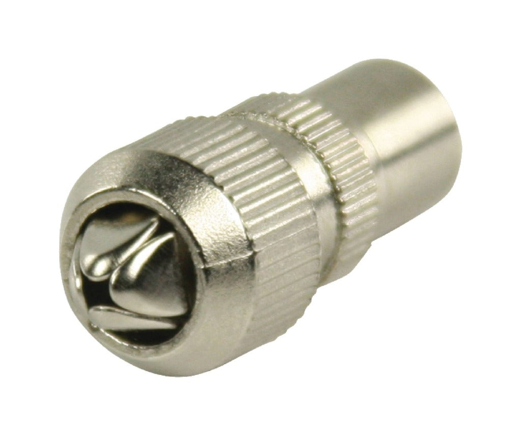 Valueline Vlsp40902M Ongesoldeerde Coax Connectoren Coax Mannelijk Metaal