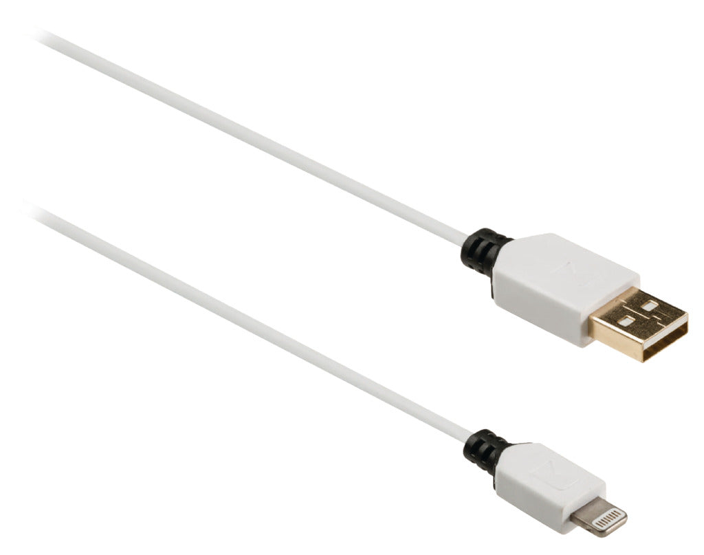 K&Ouml;Nig Knm39300W10 Sync And Charge Kabel 8-Pins Lightning Male - Usb 2.0 A Male 1,00 M Wit