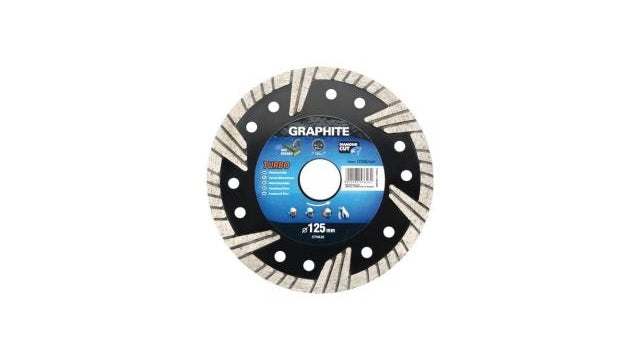 Graphite Diamantschijf 115x22x6,0x2,4mm Turbo MPA EN13236