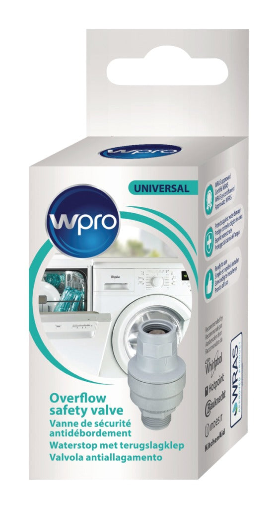 Wpro 484000008591 Mechanische Aquastop Grijs