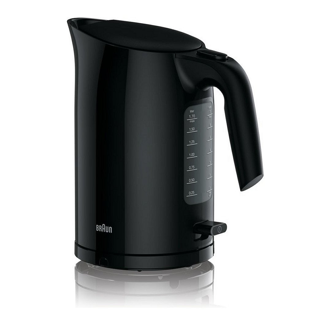 Braun WK3100 PurEase Waterkoker 1.7L 2200W Zwart