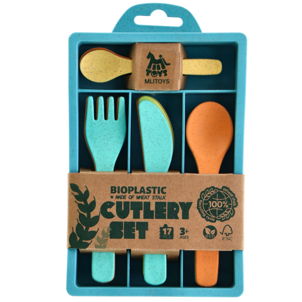 Mlitoys Bioplastic Bestekset 17-delig