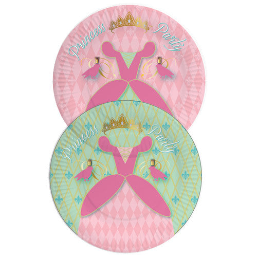 Disney Princess Borden 23cm 8 Stuks