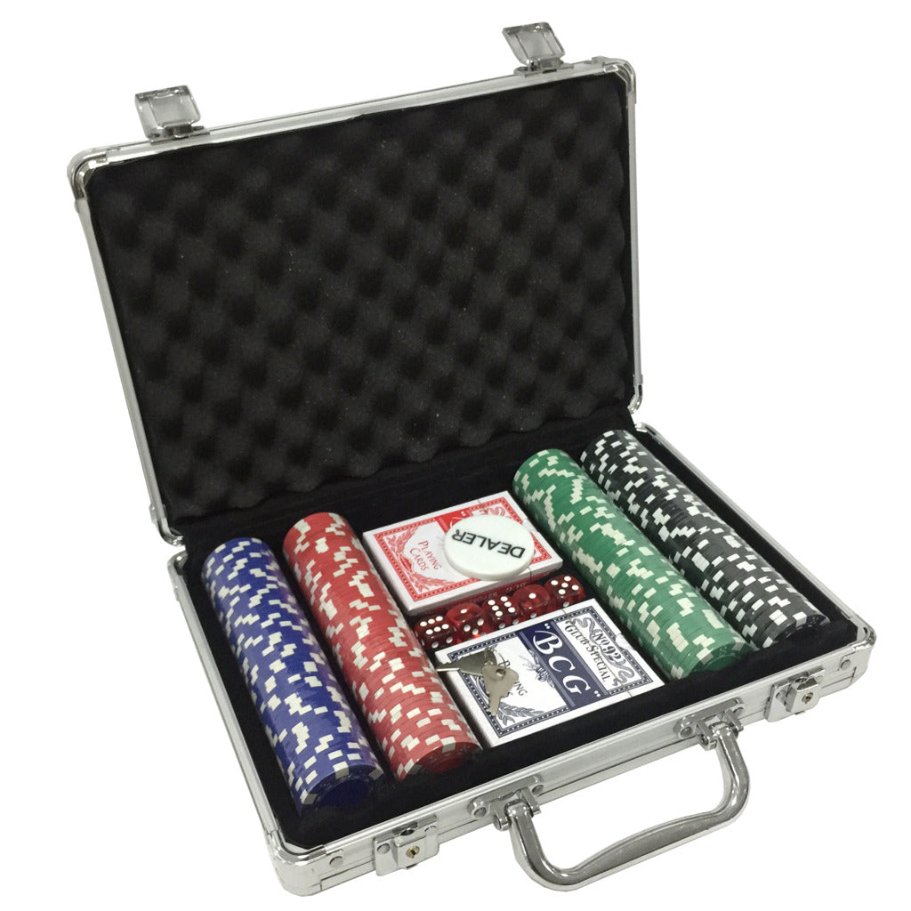 Basic Poker Set In Aluminium Koffer