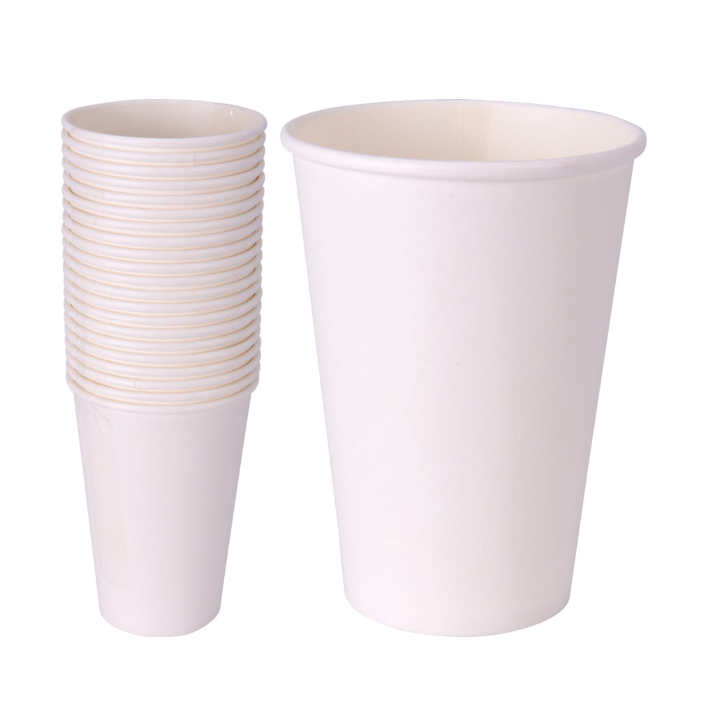 Papieren Bekers 350 ml Wit