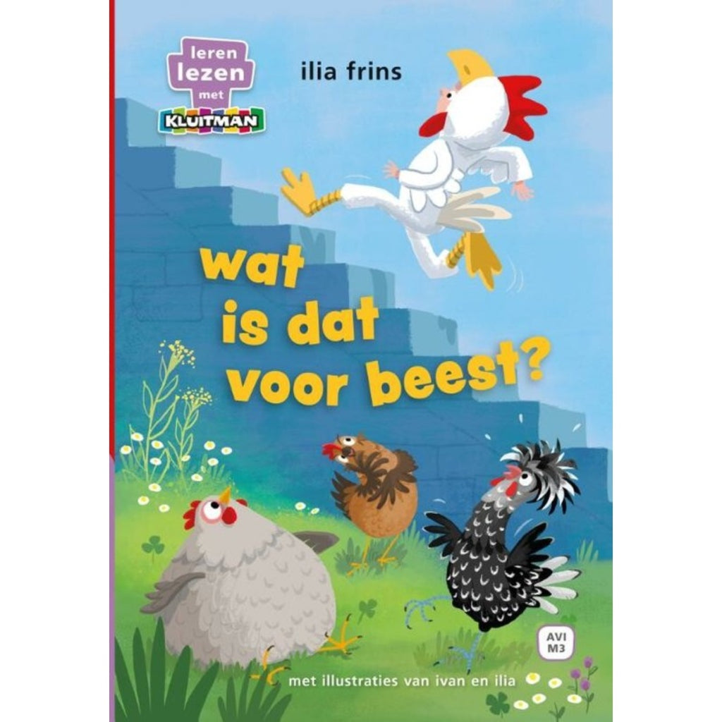 Kluitman Boek AVI M3 Wat Is Dat Voor Beest?